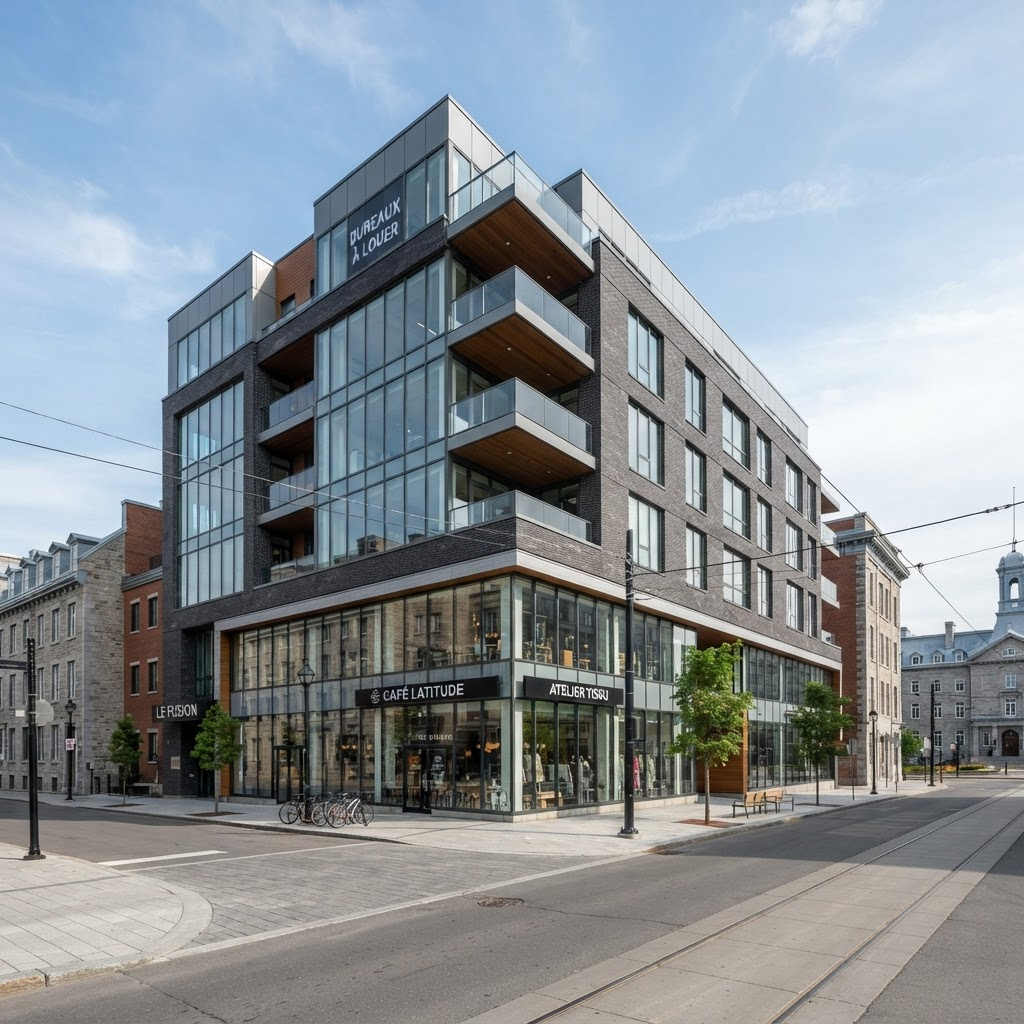 Immeuble mixte à revenus